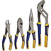 IRWIN VISE-GRIP Pliers Set, 4-Piece (2078707), Blue