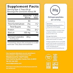 Vital Proteins Collagen Peptides Powder - Grass Fed