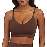 SPANX SPANXsmooth EcoCare Seamless Shaping Longline Bralette - Comfortable Everyday Bralette - Women's Bra with No Underwire
