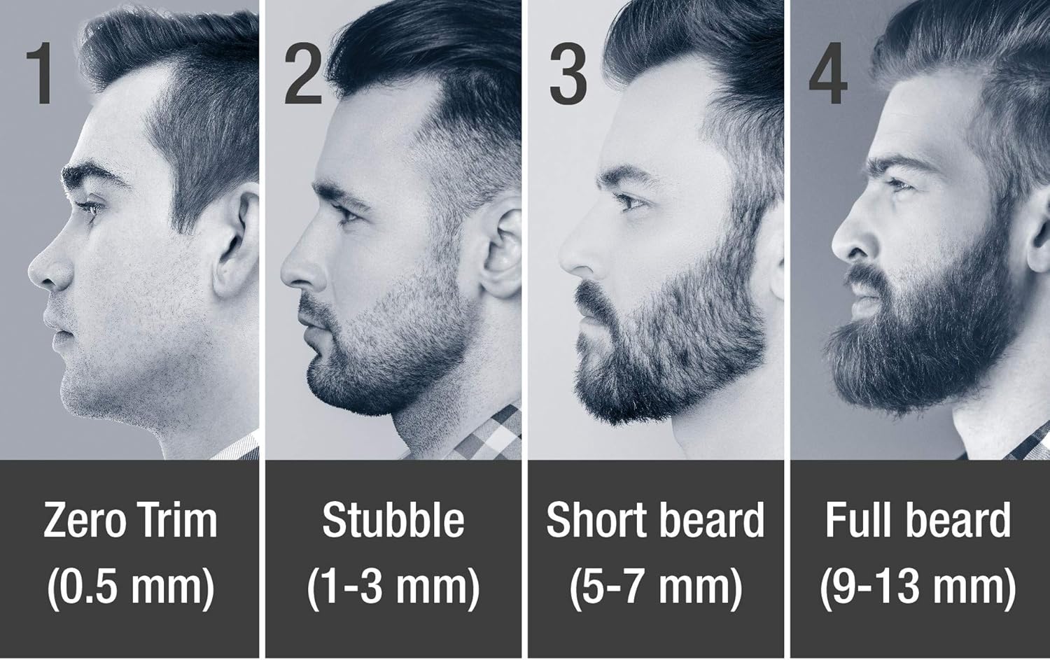 zero size beard trimmer