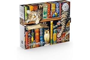Buffalo Games - Charles Wysocki - Frederick The Literate - 1000 Piece Jigsaw Puzzle for Adults -Challenging Puzzle Perfect for Game Nights - Finished Size is 26.75 x 19.75