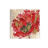Wexford Home Red Infusion IV Wall Art 24X24 Canvas