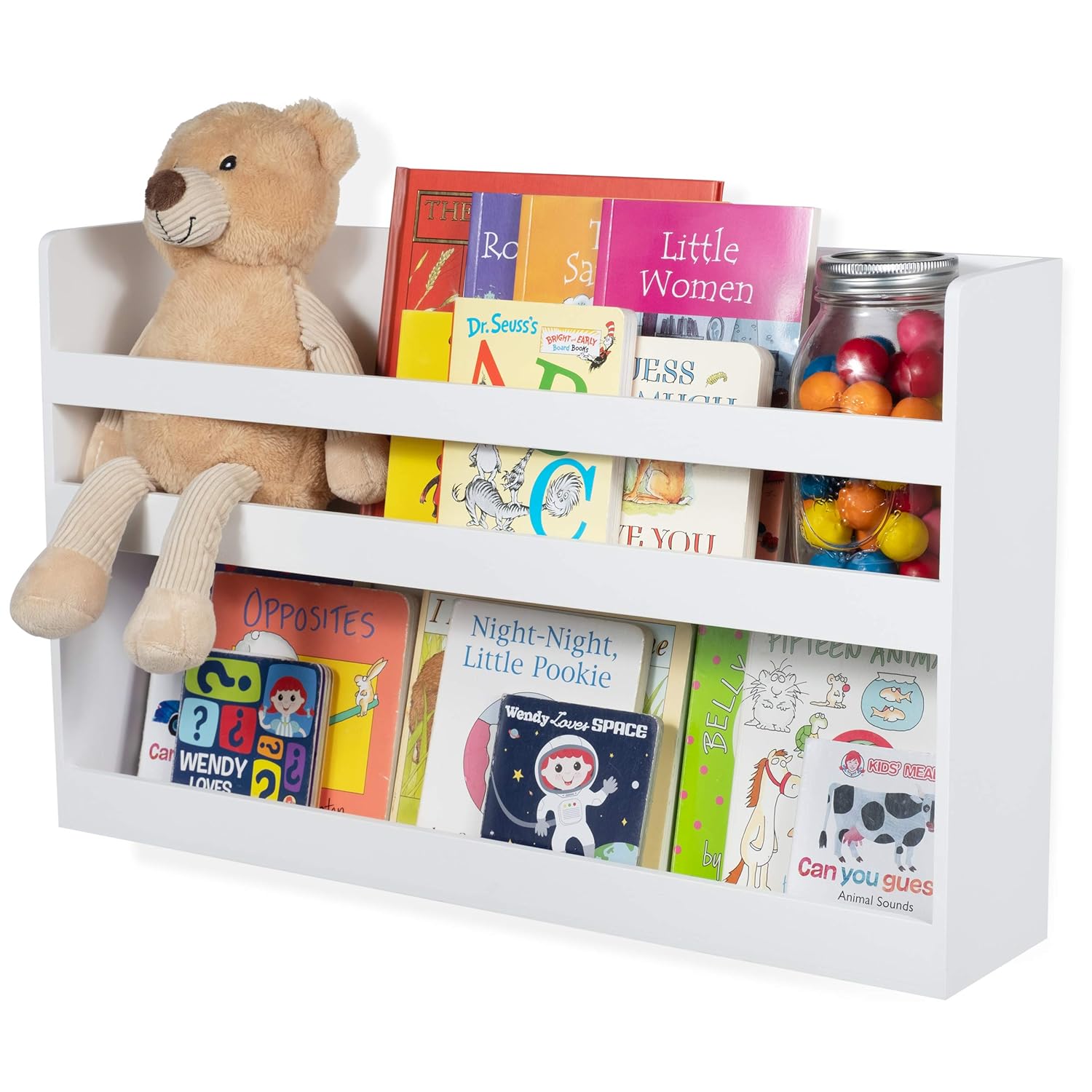 kids room wall storage