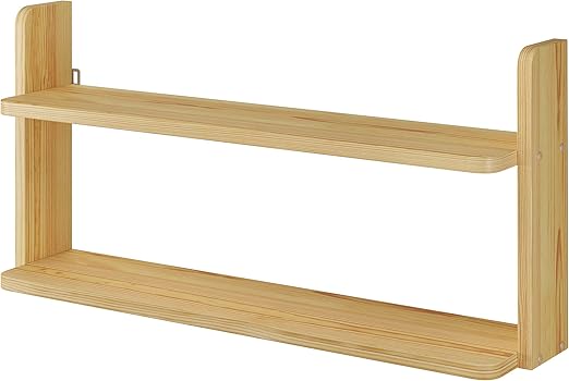 Erst Holz Regal Wandregal Bucherbord Bucherregal Kiefer Massiv Fur Etagenbetten 90 26 0 Amazon De Kuche Haushalt