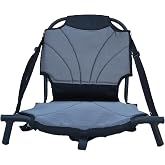 BKC Brooklyn FK285 Upright Aluminum Frame Kayak Seat | Aluminum frame, mesh seat, marine-grade buckles, adjustable straps, for 9.2 Single (FK285) kayak, 264 lb capacity