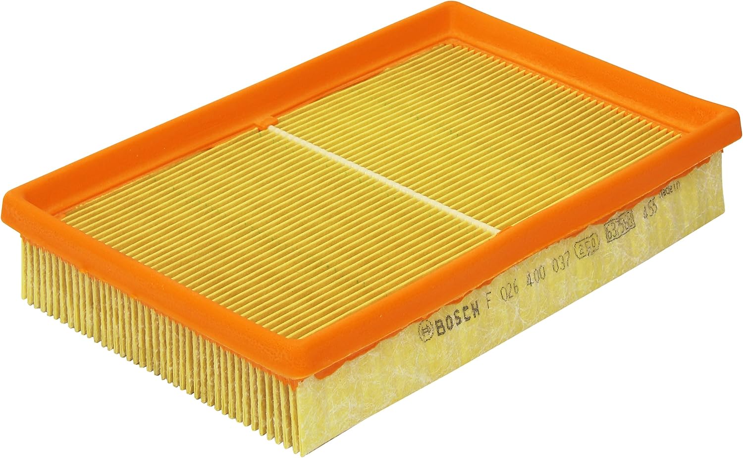 Bosch S0037 Car Air Filter - Separates Particles from the Air Intake - Moisture-resistant plus High Tensile Strength