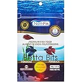 NorthFin Betta Bits Formula Premium Fish Food 1mm, 100g