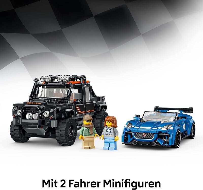 Speed Champions Jaguar Project 7 & Land Rover Defender 77264