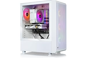 Thermaltake LCGS Quartz i460T R4 Gaming Desktop (Intel Core™ i5-13400F, ToughRam DDR4 3600Mhz 16GB RGB Memory, NVIDIA GeForce® RTX 4060 Ti, 1TB NVMe M.2, Windows 11) S2QT-B66R-46T-LCS