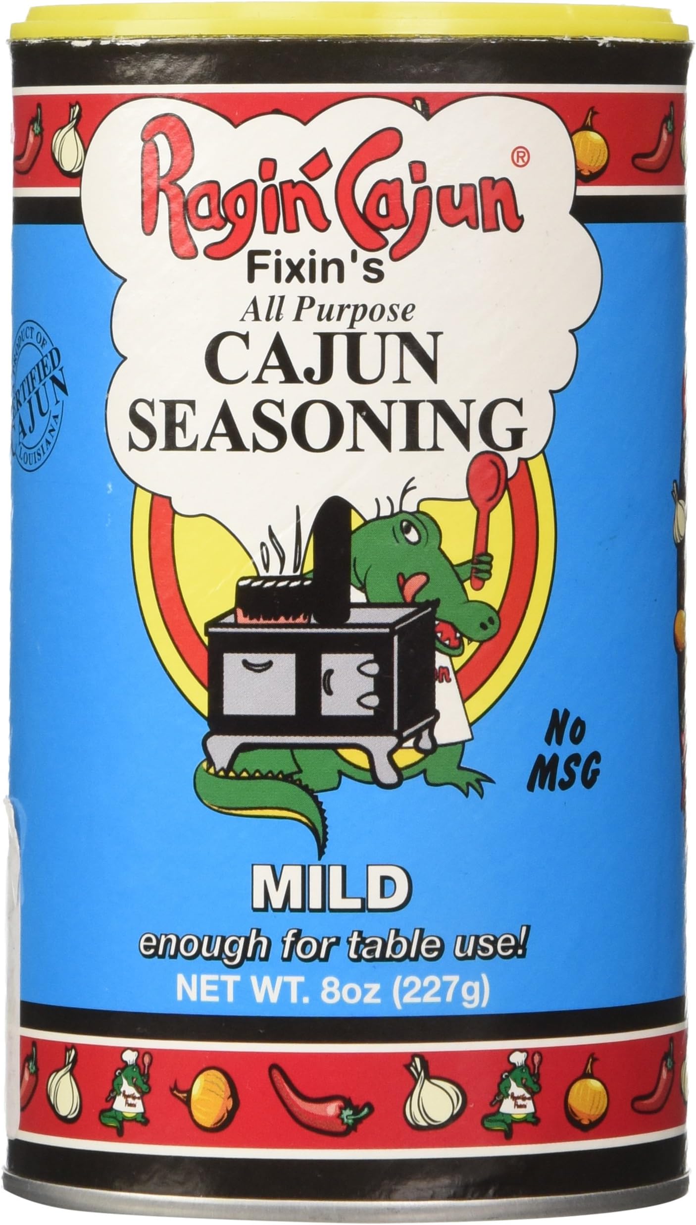 Ragin Cajun Fixins All Purpose Mild Cajun Seasoning 227g Tub