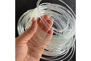 ANROOKIE Transparent Plastic Boning Roll, 2mm-4.2mm PP Corset Strips Webbing Boning, 10.9 Yard Lengths for Lingerie, Dresses & DIY Sewing Supplies Gift for Sewing Fans (Transparent, 4.2 mm)