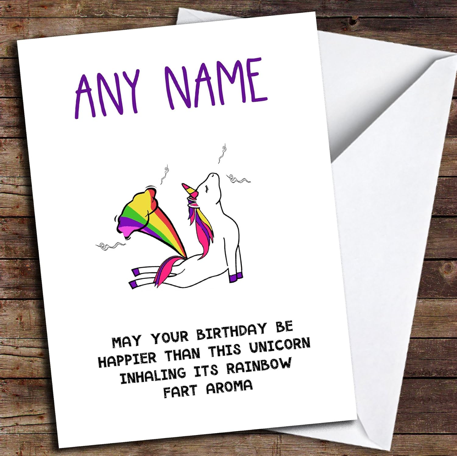 Relation Male Birthday Greetings Card Personalised Funny Joke Any Name Fart Sfhs Org