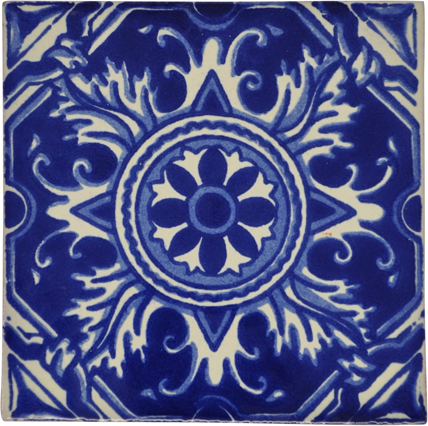 Carrelage mexicain, lot de 36 carreaux individuels, grande taille PATCHWORK DOS - France