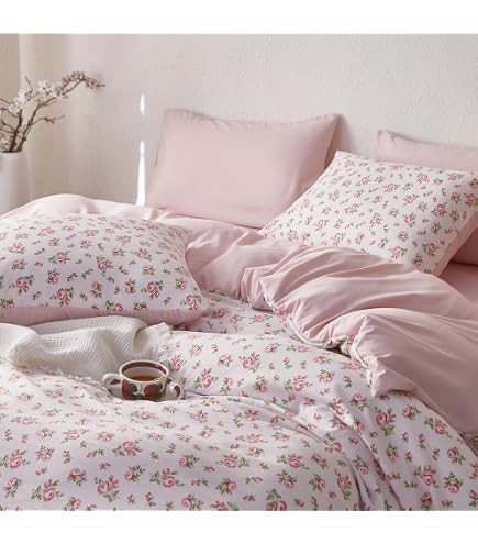 Joiedomi Kid Twin Comforter Set 5 Piece Unicorn Rainbow Bedding Set for Boys/Girls Super Soft Microfiber Bed in a Bag with Comforter Sheets Pillowcase & Sham