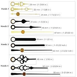 Movement Total Shaft Length is 14 mm