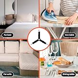 5 STARS UNITED Bed Sheet Holder Corner Straps 4 pcs Black Elastic Clips view 9