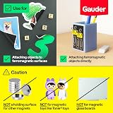 GAUDER Self-Adhesive Magnetic Sheets 153 x 102 mm 10 pcs Cuttable view 2