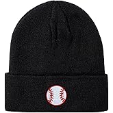 pbgtywd Sport Beanie Baseball Basketball Hockey Gifts for Players and Lovers Men Women