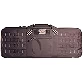 G.P.S. Tactical Hardsided Special Weapon Case, Secure Durable Waterproof Stain-Resistant Gun, Ammo & Shooting Accessories Storage Range Bag with MOLLE Webbing System, 34" & 28" Length Options