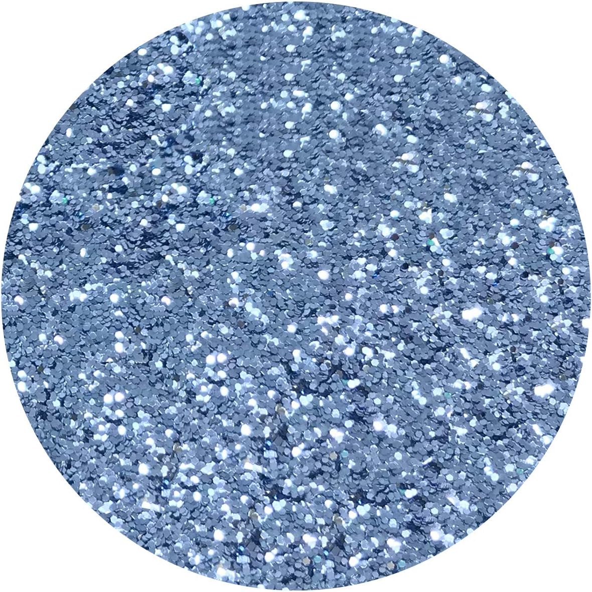 Hemway Resin Glitter Azure Blue 100g Chunky - Image 3
