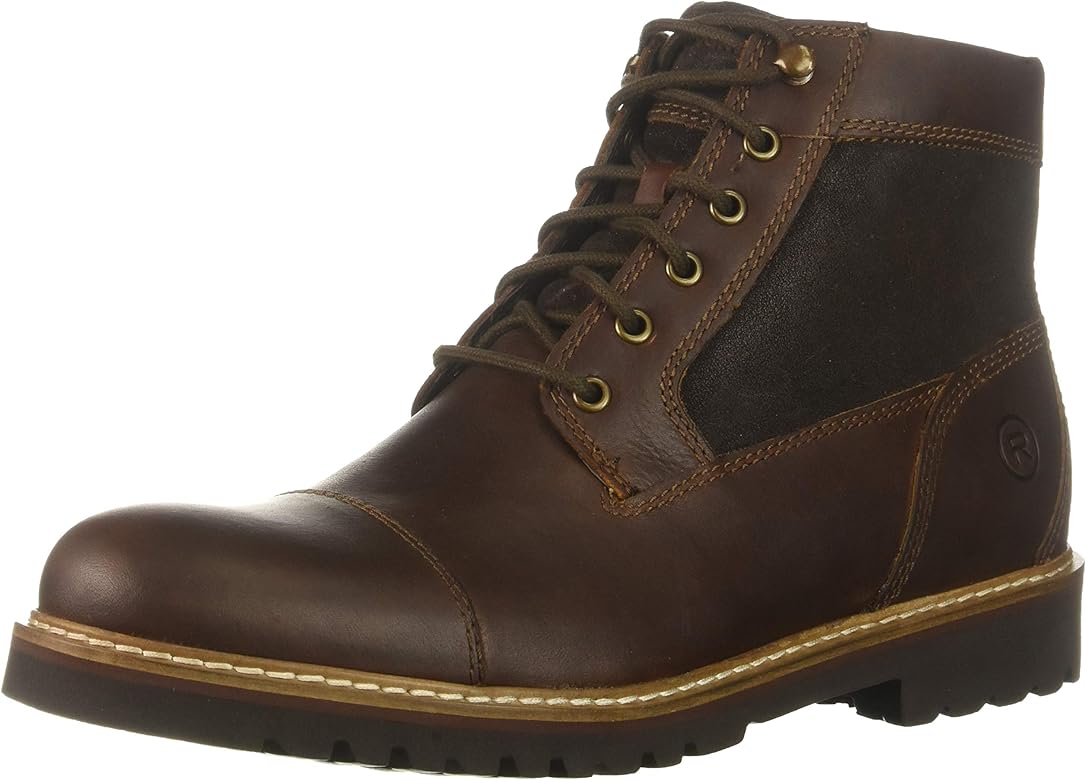 rockport cap toe boot