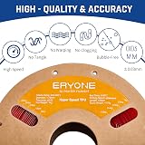 ERYONE High Speed TPU 1.75mm 95A 1kg Transparent Red Filament view 5