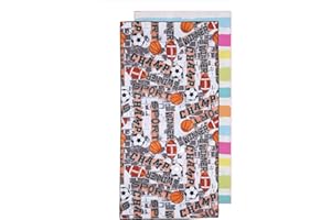 QQP Microfiber Kids Beach Towels & Pouch,60"x30"Lightweight Sand Free Quick Dry Beach Towels for Kids,Personalized Cute Double Sided Patterns Travel Towels for Boys & Girls（Balls）