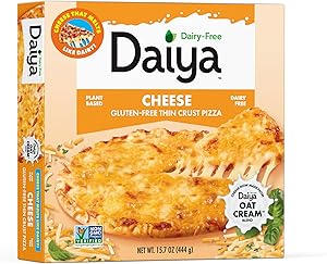 Daiya, Frozen, Dairy Free Cheeze Lover's Gluten Free Vegan Pizza, 15.7 Ounce
