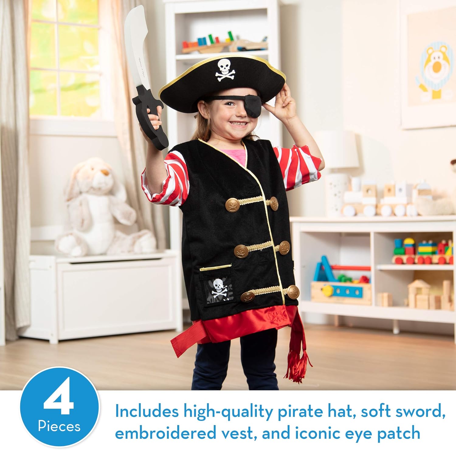 melissa and doug pirate costume