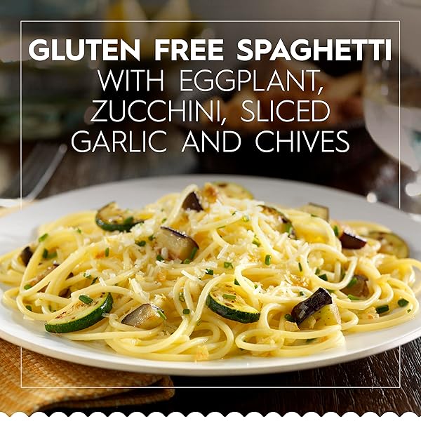 BARILLA GLUTEN FREE SPAGHETTI, 12 OUNCE – NON-GMO GLUTEN FREE PASTA MADE WITH BLEND OF CORN & RICE – VEGAN PASTA