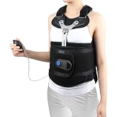 Nvorliy TLSO Full Back Brace for Back Pain Relief - Inflatable Airbag Thoracic Back Brace Orthosis Support for Compression Fracture, Pre or Post Op, Kyphosis, Scoliosis, Osteoporosis (Large)
