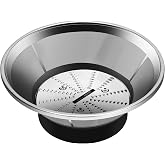 Drkerr BR-1 Mesh Filter Basket Compatible with Models JE95XL, JE98XL, BJE200XL Juicers, SP0010662 Blender Basket Assembly - Ready to Use Mesh Bowl, Upgraded Titanium-coated Blades and Base