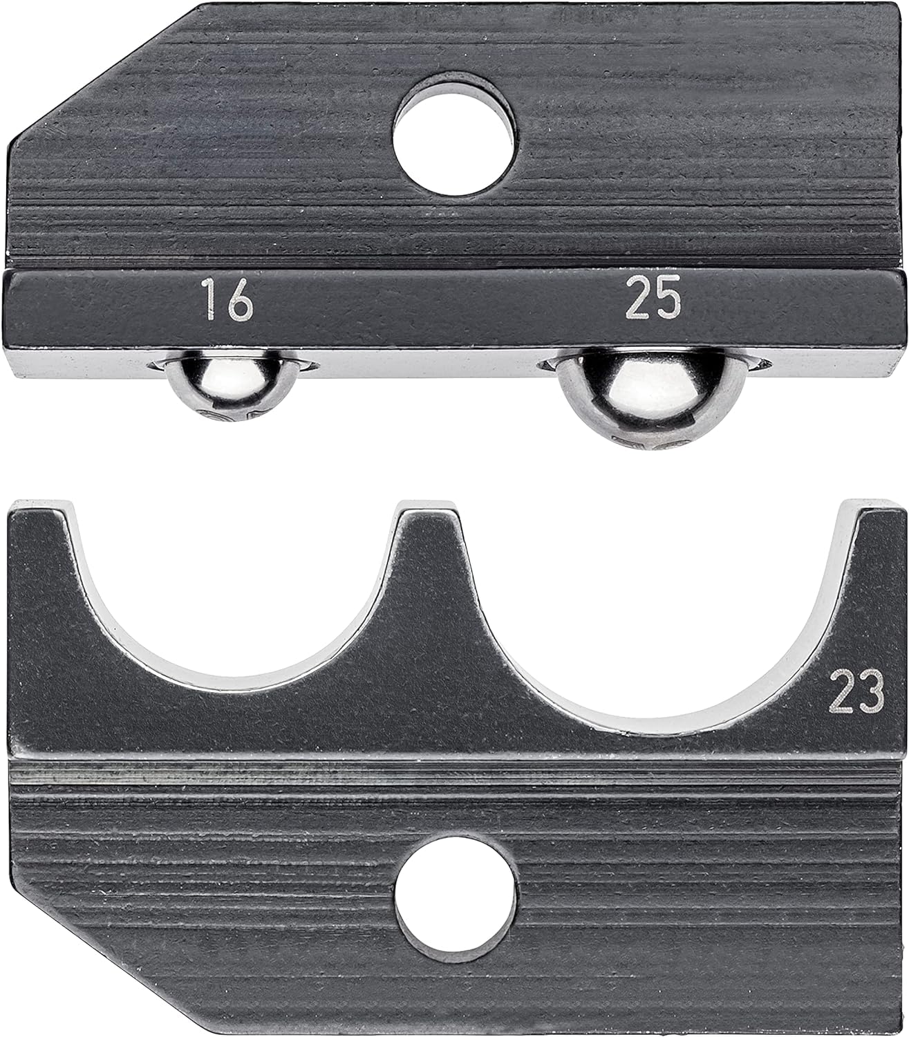 KNIPEX Crimping Die for Non-Insulated Tube and Crimp Cable Lugs and Non-Insulated Butt and Crimp Connectors in Accordance with Din 46341, 97 49 23
