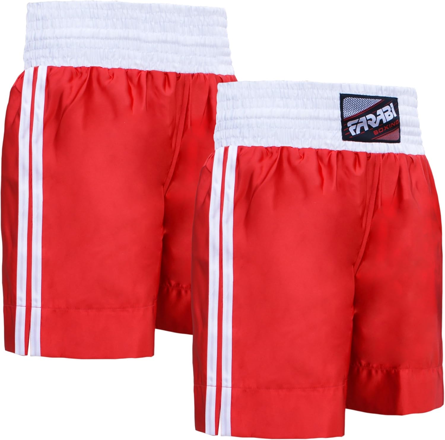 Farabi Pro Boxing Shorts for Boxing Training Punching, Sparring Fitness Gym Kickboxing Equipment Trunks: Clothing