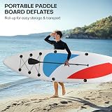 Panana 10ft8 Inflatable SUP Board Kit with Pump Paddle Leash Backpack view 7