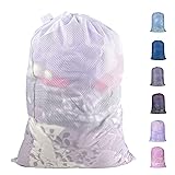 Polecasa Heavy Duty Diamond Mesh Laundry Bag with