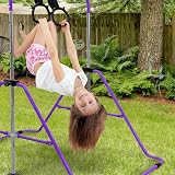 KAYMAN Gymnastics Bar with Rings Adjustable Height 89-129 cm Home Gym view 7