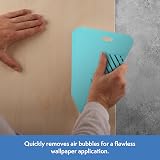 Axus Decor Wallpaper Smoother - Flexible Smoothing Tool with Anti-Slip Grip view 4