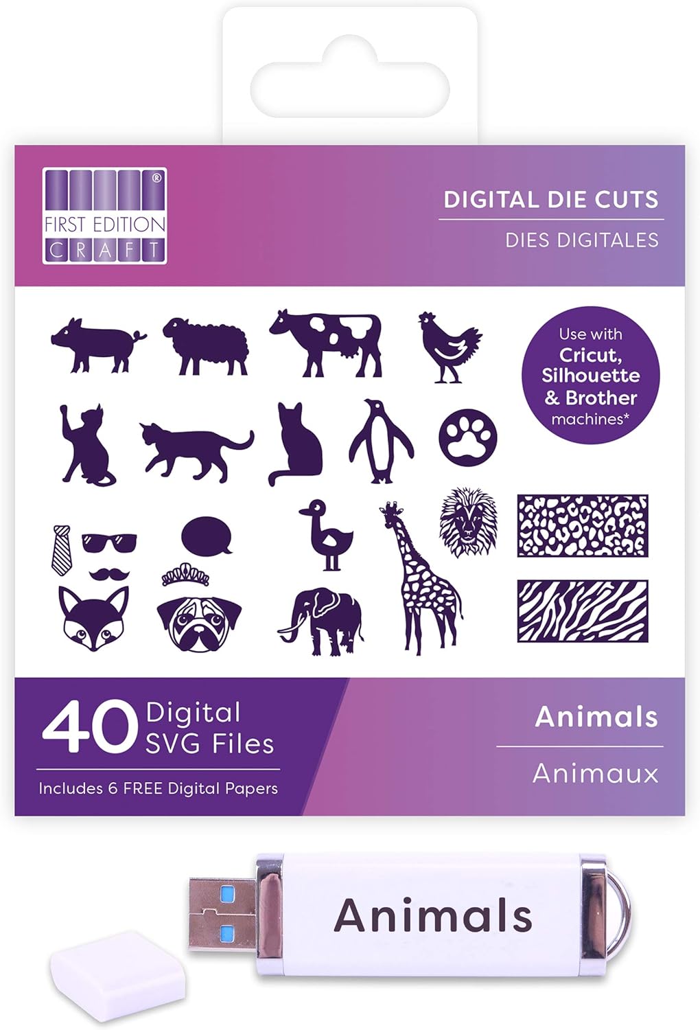 Download First Edition 2019 Digital Dies Animals Multicolour One Size Amazon Co Uk Kitchen Home PSD Mockup Templates
