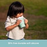 Infantino My 1st Tumbler 9 oz Mint Leak-Resistant Straw Handle Baby Tumbler view 8