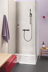 GROHE Vitalio Start 100 Shower Rail Set QuickFix Matt Black 2 Sprays 60cm Rail view 2