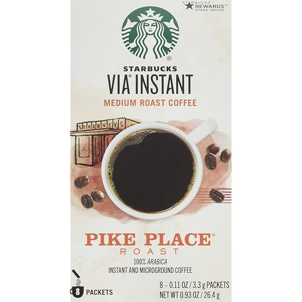 Amazon.com: Starbucks VIA Instant Pike Place - 60 Single