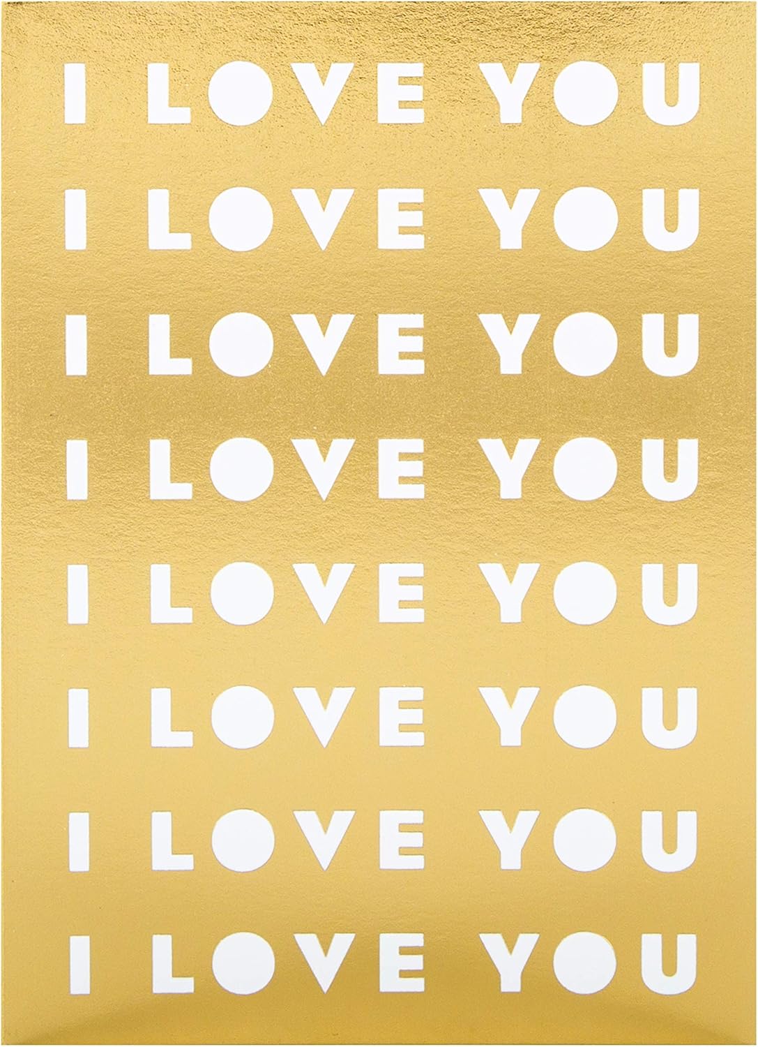 Hallmark Any Occasion I Love You Card - Text Based Design
