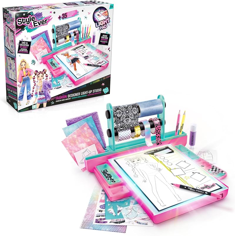 Canal Toys Style 4 Ever Fashion Designer Light Up Studio Kit
