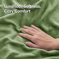 BEDELITE Flannel Pillow Cases Queen Size Set of