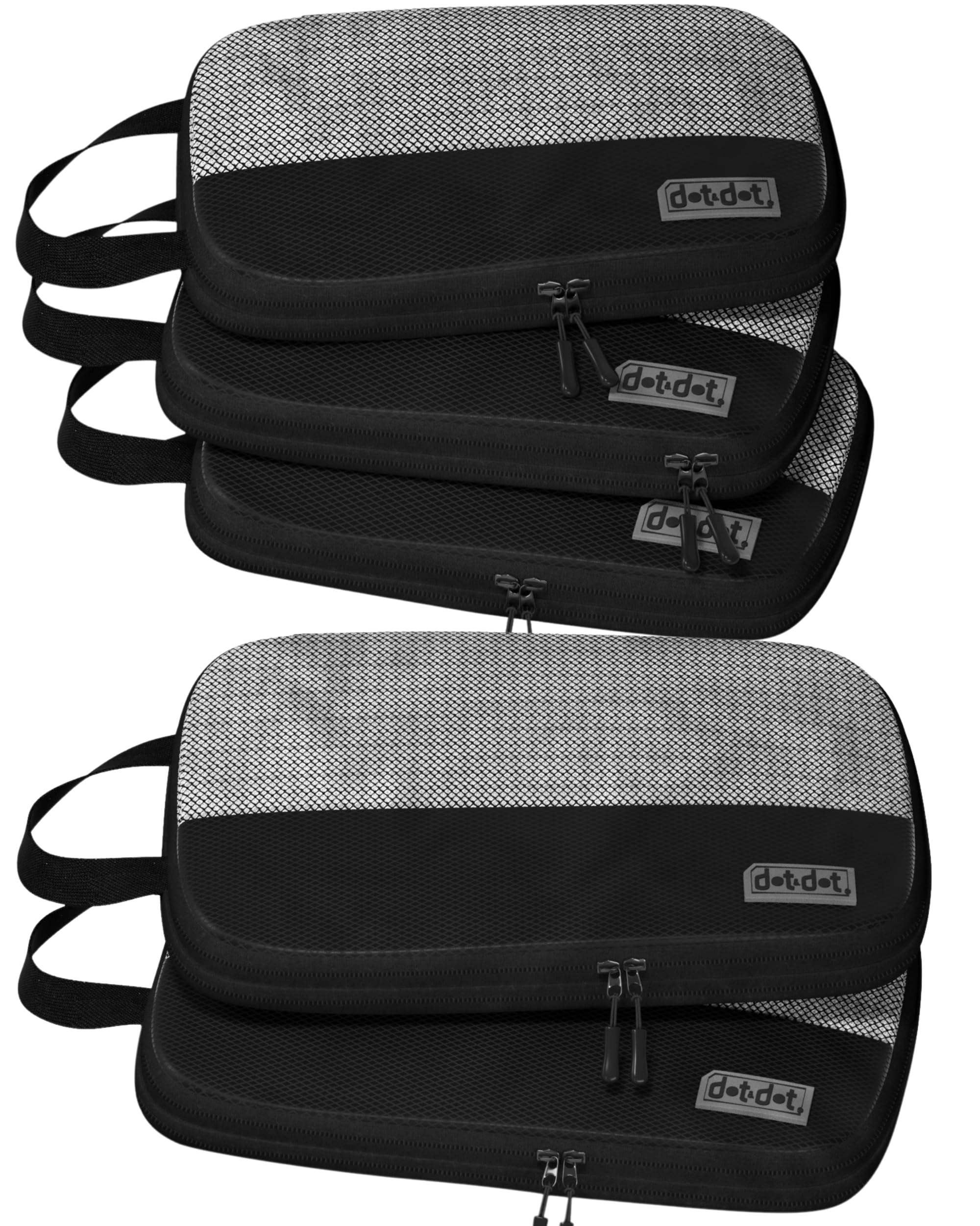 Packing Compression Cubes - 5pc Compression Packing Cubes Travel - Efficient Packing Cubes Compression and Ultimate Compression Packing Cubes for Carry On - Compression Cubes for Ultimate Space-Saving
