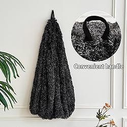 LIFEREVO Fluffy Faux Fur Bean Bag Chair Cover