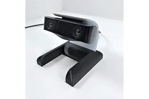 3D Cabin Product Compatible with The PS5 HD Camera Desk Stand Holder Mount Bracket for PlayStation 5 Black