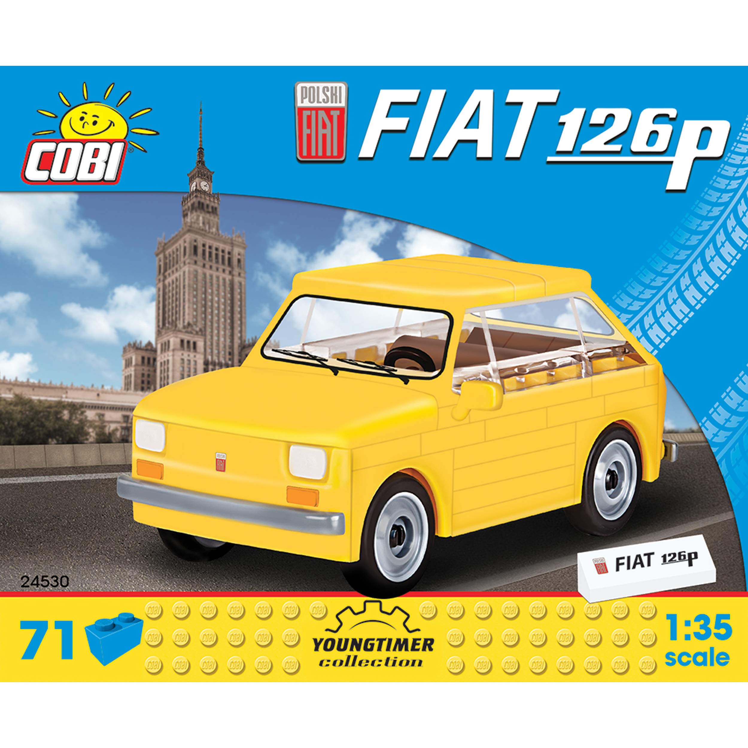 Cobi Polski Fiat 126P (71 pcs)