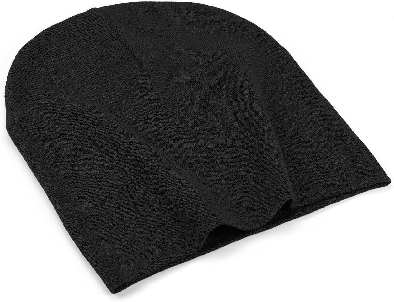 ROYBENS Thin 100% Cotton Beanie for Men Women, Slouchy Beanies Ultra-Soft Cuffed Knit Hat Lightweight Chemo Skull Cap